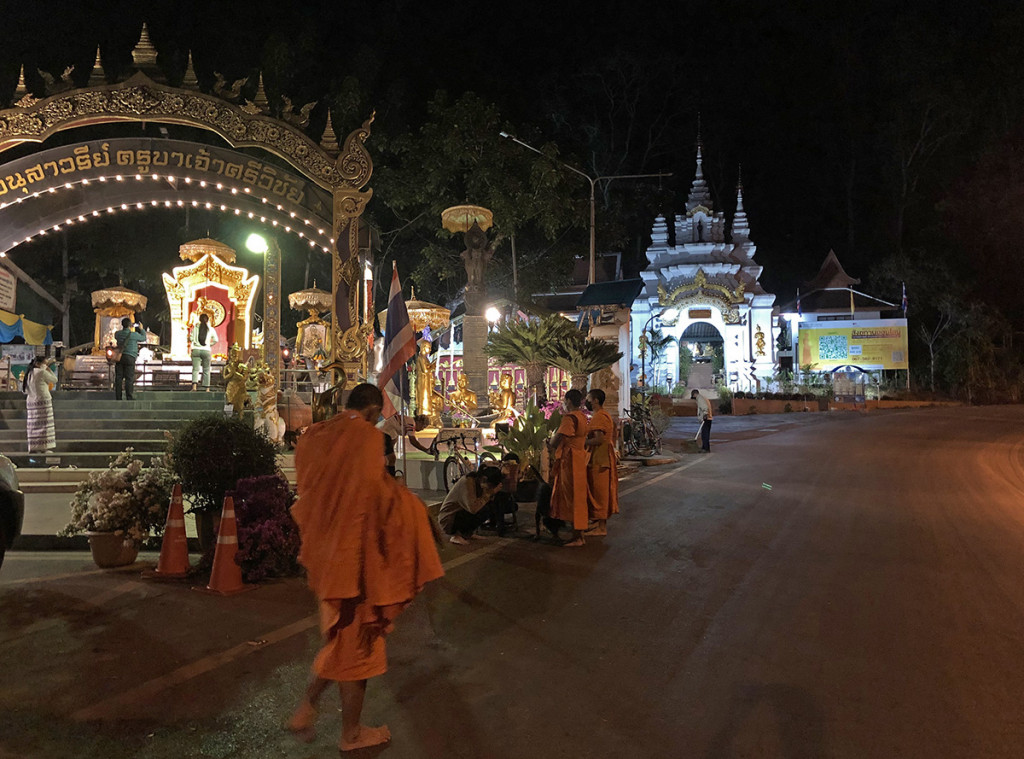 Kruba Sirichai, which honors the monk who built the first section of road that goes up the mountain