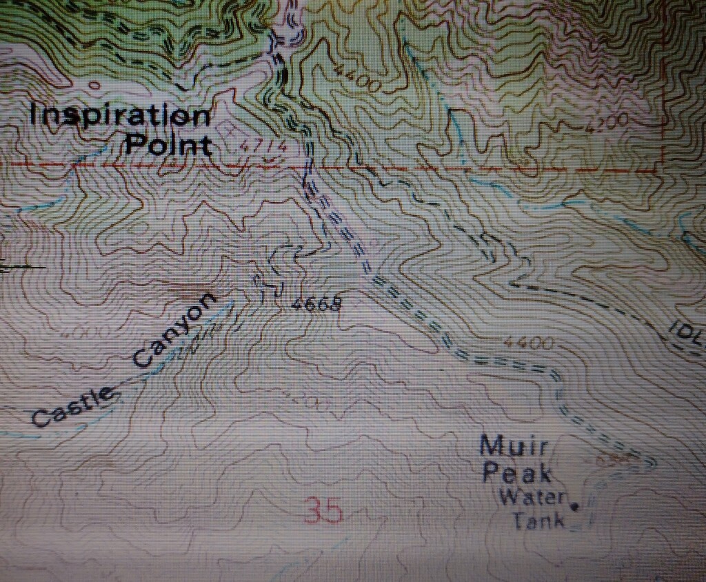 1966 Mt Wilson USGS