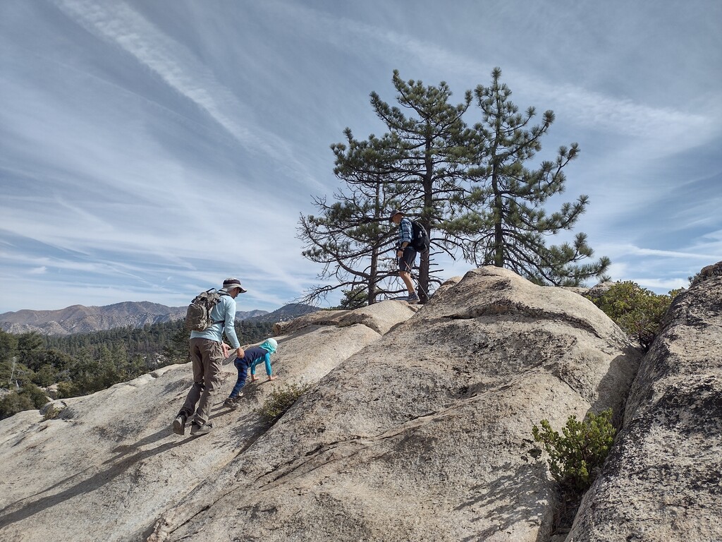 Nate helping Forest.