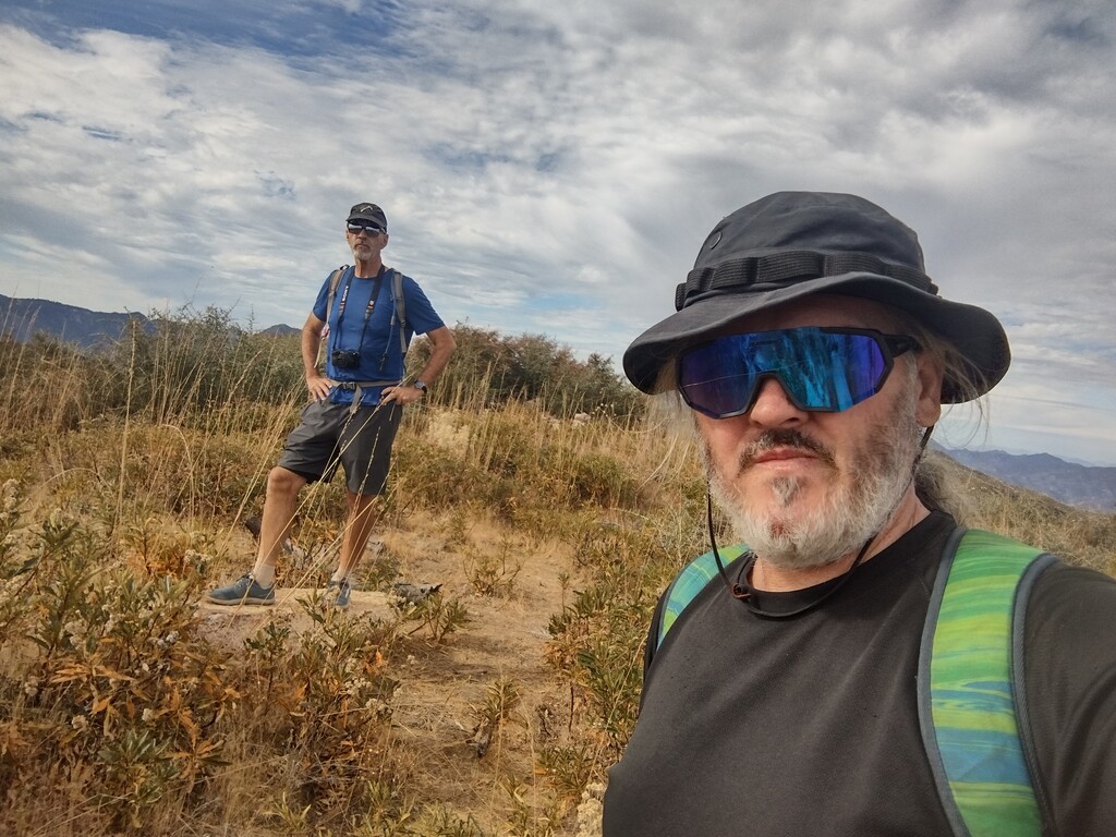 Me and Jeff on Devil's Peak.