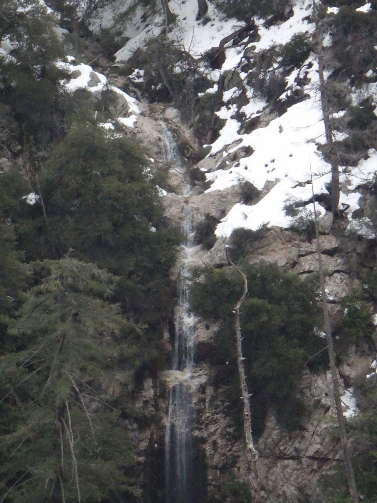 Alpine Falls flowing well.