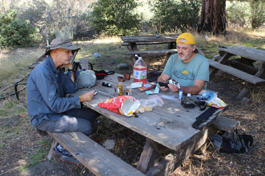307 Eating lunch at the old Cabin Flat Campground.jpg