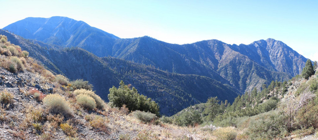 425 Baldy, the San Antonio Ridge, and Iron from the Pine Mountain Ridge Trail.jpg